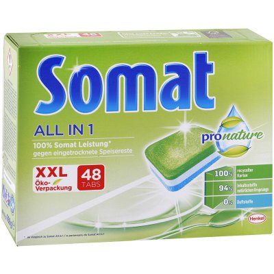 Somat ProNature All in 1 tablety do myčky nádobí 48 ks – Zboží Mobilmania