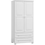 Ami nábytek 2Dč4 šířka 90 věšák borovice bílá – Sleviste.cz