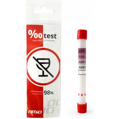 Jednorázový alkoholtester AMiO 71614/01160 | Zboží Auto