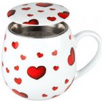 Little Hearts - hrnek s víčkem a sítkem – Zbozi.Blesk.cz