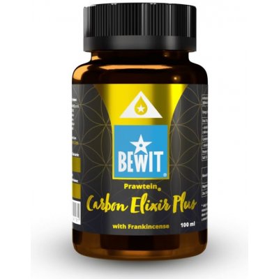 BEWIT Prawtein Carbon Elixir Plus s kadidlovým esenciálním olejem 100 ml (Prawtein Carbon Elixir Plus s kadidlovým esenciálním olejem)
