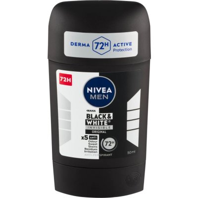 Nivea Men Black & White Original deostick 50 ml – Zboží Mobilmania