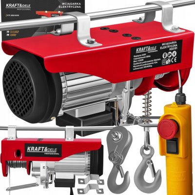 Elektrický naviják 1200W 300/600kg KD2191 KRAFT&DELE | Zboží Auto