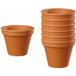 NOHEL GARDEN Květináč Klasik 6/7cm x 6cm, 6ks, terakota – Zboží Dáma