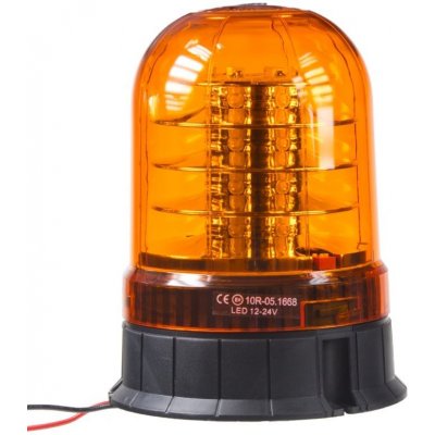 Stualarm LED maják, 12-24V, 24x3W oranžový, ECE R65 wl93fix