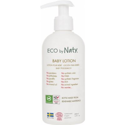 Naty Baby start Dětské ECO tělové mléko 200 ml – Zboží Dáma