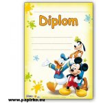 MFP paper Dětský diplom A4 MFP DIP04-Y01 Disney Mickey – Zboží Mobilmania