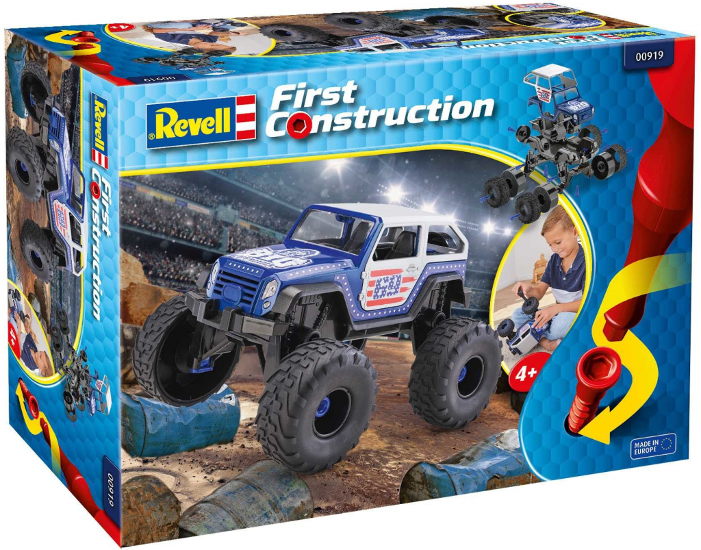 Revell First Construction auto 00919 Monster Truck 1:20