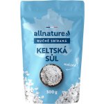 Allnature Keltská sůl mořská ručně sbíraná 500 g – Sleviste.cz