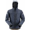 Pracovní oděv Snickers Workwear Bunda softshell AllroundWork s kapucí pánská tmavě modrá