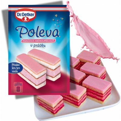 Dr. Oetker Cukrová poleva v prášku punčová příchuť 100 g – Sleviste.cz