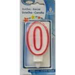 Wiky Dortová svíčka 0 zlatá – Zboží Mobilmania