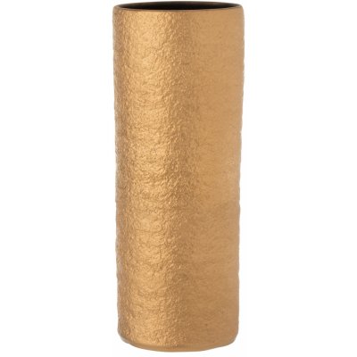 Zlatá keramická váza Gatsby L - Ø 15*40 cm - J-Line by Jolipa – Hledejceny.cz