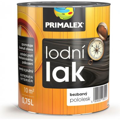 Primalex lodní lak 0,75 l bezbarvý pololesk – Zboží Mobilmania
