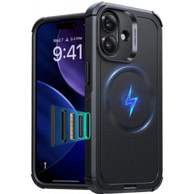 ESR - Cyber ​​HaloLock ochranný obal na iPhone 17 - černý – Zboží Živě