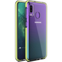 Pouzdro IZMAEL Spring clear TPU Samsung Galaxy A02s žluté