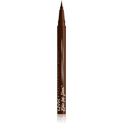NYX Professional Makeup Epic Ink precizní voděodolná linka Milk Chocolate 1 ml – Zboží Dáma