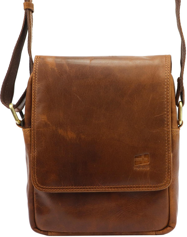 Nordee pánské crossbody MSD-03 GM03 hnědá