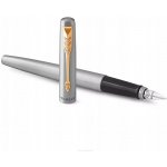 Parker 1502/1130948 Royal Jotter Stainless Steel GT plnicí pero hrot M – Zboží Živě