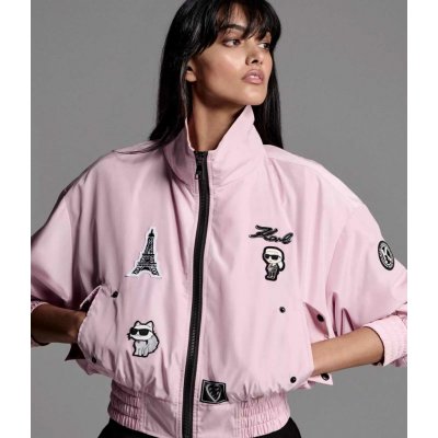 Karl Lagerfeld Patch růžový – Sleviste.cz