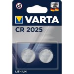 Varta - lithiová baterie - CR 2025, 3 V, 2 ks – Sleviste.cz