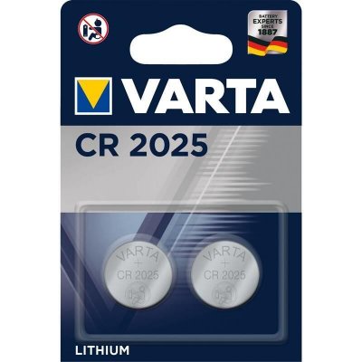 Varta - lithiová baterie - CR 2025, 3 V, 2 ks – Sleviste.cz