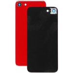 Kryt Apple iPhone SE (2nd Gen 2020) Sklo Zadního Housingu + Sklíčko Zadní Kamery červený – Zboží Mobilmania