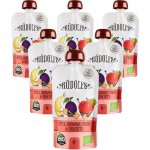 Rudolfs BIO kapsička jablko banán sušená švestka sušenky 6 x 110 g – Hledejceny.cz