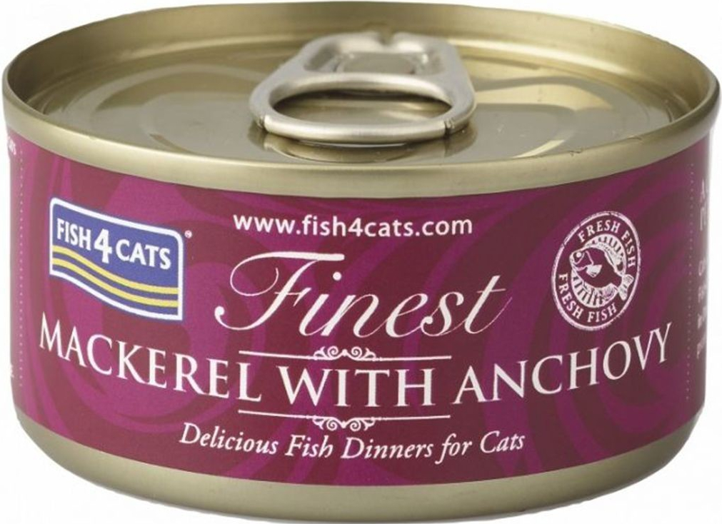 Fish4cats Finest Mackerel & Anchovy 70 g