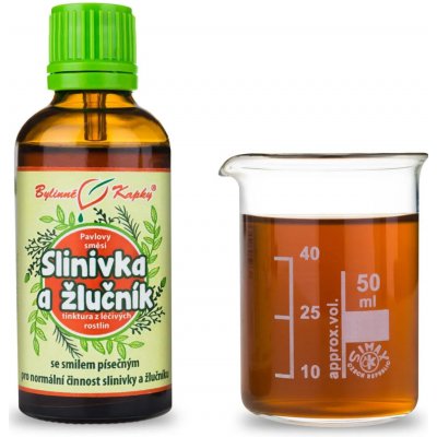 Bylinné kapky Slinivka a žlučník tinktura 50 ml – Hledejceny.cz