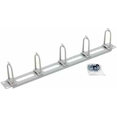 Triton RAX-VP-X13-A1 - 19‘‘ vyvazovací panel 1U 5x háček malý černý 321013 – Sleviste.cz