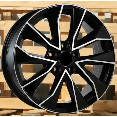 AGT 17129 7x17 5x114.3 ET43,5 black polished | Zboží Auto
