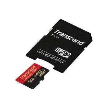 Transcend microSDHC 16 GB UHS-I U1 TS16GUSDHC10U1