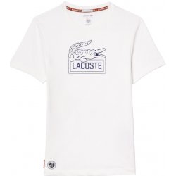 Lacoste Ultra-Dry Sport Roland Garros Edition Tennis t-shirt white