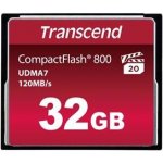 Transcend CompactFlash 32 GB Premium TS32GCF800 – Sleviste.cz