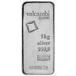 Valcambi SA stříbrný slitek 1000 g – Zboží Mobilmania