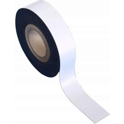 Magnetoplan Magnetická páska popisovatelná 30 m x 30 mm bílá