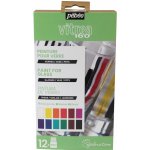 Pebeo Sada vypalovacích barev Vitrea 160 č.1 12x20ml – Zboží Dáma