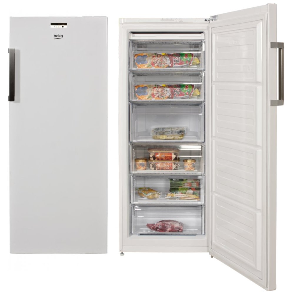 BEKO Upright Freezer 240L A+ - White