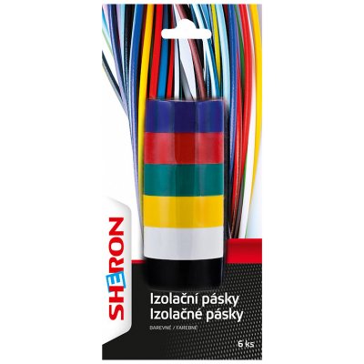 SHERON Pásky izolační barevné 6 ks – Sleviste.cz
