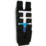 DURABLE Zásobník na prospekty FLEXIPLUS 6 A4 na výšku černý – Zboží Živě