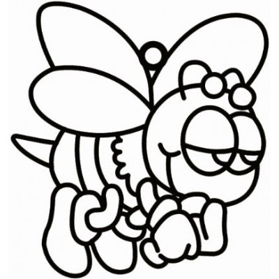 Závěsná plastová sklíčka k vybarvení barvami na sklo cca 8 cm 09 – Zboží Dáma