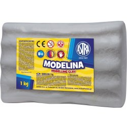 Astra Modelovací hmota do trouby 1kg Šedá