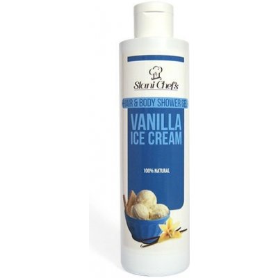 Stani Chef's přírodní sprchový gel vanilková zmrzlina 250 ml