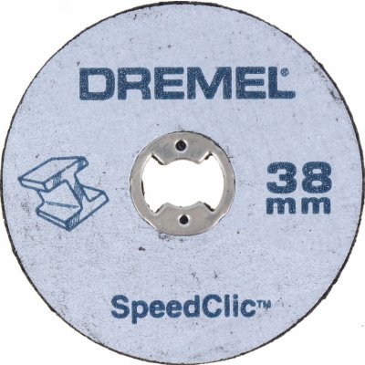 Dremel S406JC Řezný kotouč Speed Clic, 1 x trn + 2 x kotouč – Zboží Mobilmania