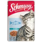 Schmusy Ragout s lososem v omáčce 100 g – Sleviste.cz