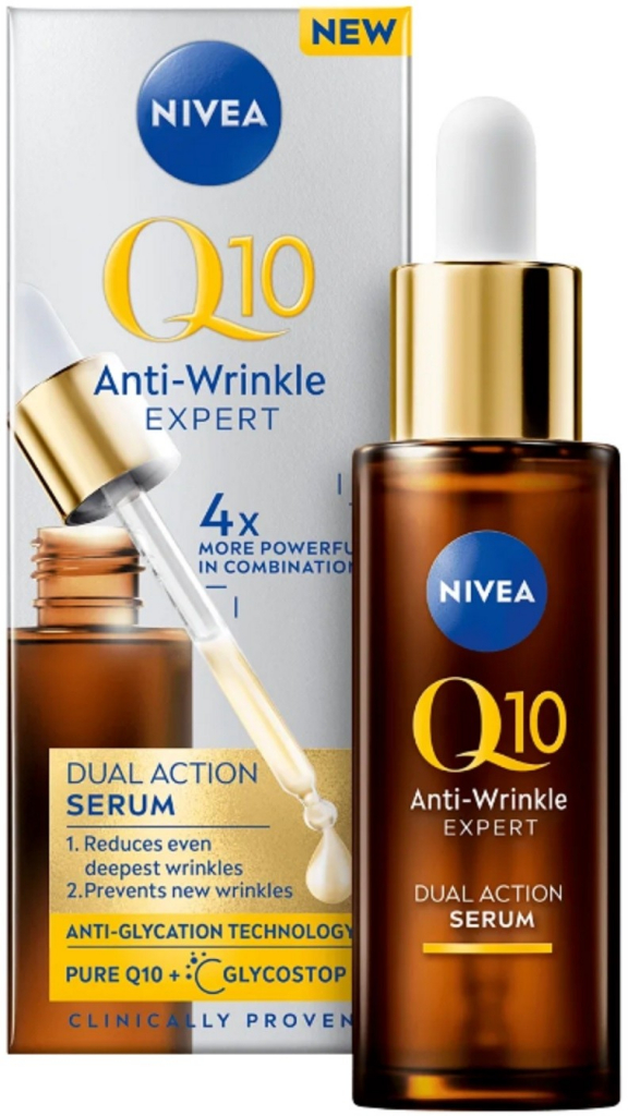 Nivea Anti-Wrinkle Expertní duální sérum Q10 proti vráskám 30 ml