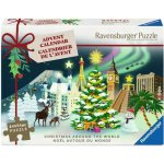 RAVENSBURGER Puzzle Adventní kalendář: Vánoce po celém světě 24x54 dílků – Zboží Mobilmania