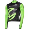 Cyklistický dres Cannondale CFR Evolution Pro U675010M dlouhý rukáv black/green pánský