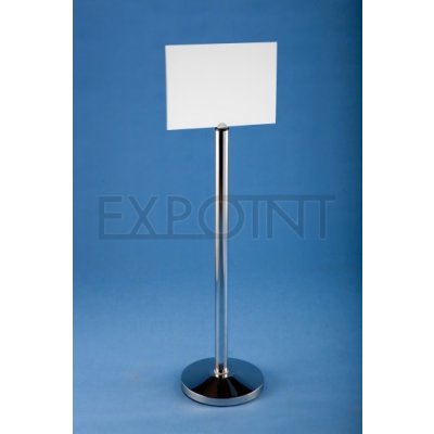 Expoint stojan s PVC tabulkou rozměr tabulky A4 297 x 210 mm